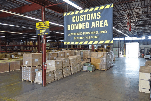 Bonded Warehouse Vancouver workflow