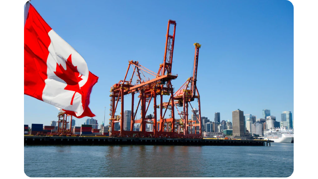 Warehouse and logistics operation in Vancouver